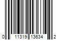 Barcode Image for UPC code 011319136342