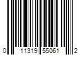 Barcode Image for UPC code 011319550612