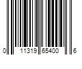 Barcode Image for UPC code 011319654006