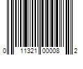 Barcode Image for UPC code 011321000082