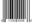 Barcode Image for UPC code 011330000066