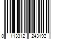 Barcode Image for UPC code 0113312243192