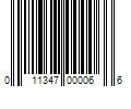 Barcode Image for UPC code 011347000066