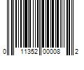 Barcode Image for UPC code 011352000082