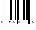 Barcode Image for UPC code 011353934645