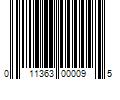 Barcode Image for UPC code 011363000095