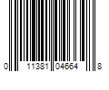 Barcode Image for UPC code 011381046648