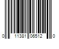 Barcode Image for UPC code 011381065120