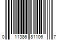 Barcode Image for UPC code 011386811067