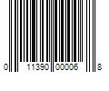 Barcode Image for UPC code 011390000068