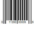 Barcode Image for UPC code 011393000096