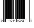 Barcode Image for UPC code 011394000088