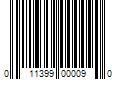 Barcode Image for UPC code 011399000090