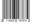 Barcode Image for UPC code 0114003167674