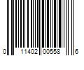 Barcode Image for UPC code 011402005586