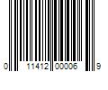 Barcode Image for UPC code 011412000069