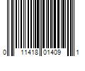 Barcode Image for UPC code 011418014091