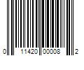 Barcode Image for UPC code 011420000082. Product Name: 