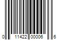 Barcode Image for UPC code 011422000066