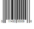 Barcode Image for UPC code 011430000096