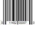 Barcode Image for UPC code 011432000070