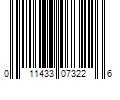 Barcode Image for UPC code 011433073226