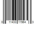 Barcode Image for UPC code 011433115643