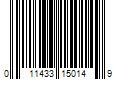 Barcode Image for UPC code 011433150149