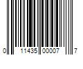 Barcode Image for UPC code 011435000077