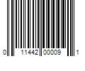 Barcode Image for UPC code 011442000091