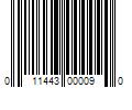 Barcode Image for UPC code 011443000090