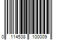 Barcode Image for UPC code 0114538100009