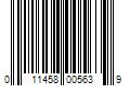 Barcode Image for UPC code 011458005639