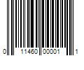 Barcode Image for UPC code 011460000011