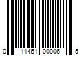 Barcode Image for UPC code 011461000065