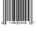 Barcode Image for UPC code 011462000057