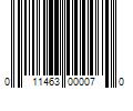 Barcode Image for UPC code 011463000070