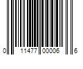 Barcode Image for UPC code 011477000066