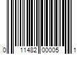 Barcode Image for UPC code 011482000051