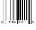 Barcode Image for UPC code 011482000075