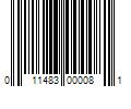 Barcode Image for UPC code 011483000081