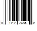 Barcode Image for UPC code 011484000059