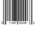 Barcode Image for UPC code 011487000063