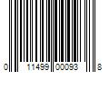 Barcode Image for UPC code 011499000938