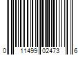 Barcode Image for UPC code 011499024736