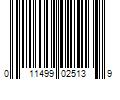 Barcode Image for UPC code 011499025139