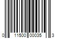 Barcode Image for UPC code 011500000353