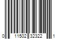 Barcode Image for UPC code 011502323221