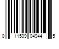 Barcode Image for UPC code 011509049445