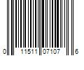 Barcode Image for UPC code 011511071076